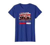 Criminal Minds Think Like One T-Shirt, Women, Royal Blue, Small