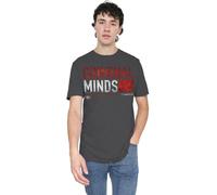 Criminal Minds Title Card Unisex T Shirt, Black, Large