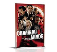 Criminal MindsWaterproof Posters Wall Art Posters Waterproof Home Printing Moisture-proof Easy to Install And Fade ResistantFrame-style24x36inch(60x90cm)