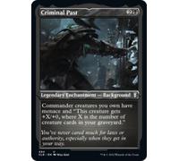 Criminal Past (Etched foil) | Commander Legends: Battle for Baldur's Gate