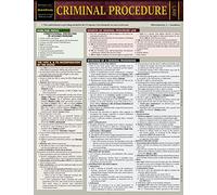 Criminal Procedure: A Quickstudy Laminated Reference Guide