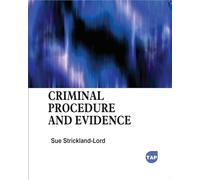 Criminal Procedure and Evidence