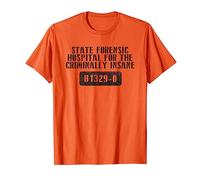Criminally Insane Forensic Hospital Halloween Men Women Tee T-Shirt