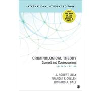 Criminological Theory: Context and Consequences