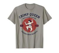 Crimp Queen Bouldering Legends 2024 Climb Hard T-Shirt