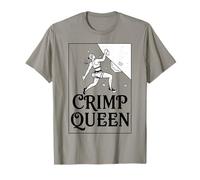 Crimp Queen Rock Climbing Adventure Graphic T-Shirt