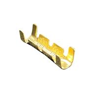 Crimp Terminals U-Shaped 50/100/200pcs 453 U-Shaped Terminal Line Teeth Fascia Cold Inserts Wiring Tab Connectors(50pcs)