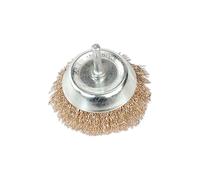 Sealey SCB75 Wire Cup Brush Ø75Mm With 6Mm Shaft