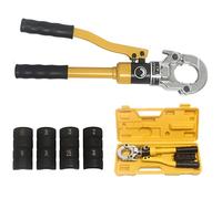 Crimper, 12T Composite Pipe TH 16-32 Crimping Pliers 16/20/25/32 mm with Ergonomic Handle and 360° Rotating Head