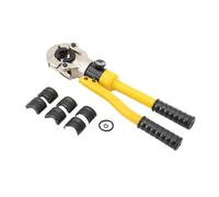 Crimper, 6Tons Tube Pressing Tongs with TH Contour Press Pliers, with 360°Rotating Head, w/ TH16 TH20 TH25 TH32 mm