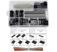 Crimper Crimping Pliers Set SN-28B 1550Pcs Terminal Combination Kit for 0.1-1mm Tube Insulation Terminals Electrical Clamp Tool AGM28-18(Terminal Combination)