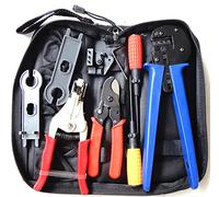 Crimper Solar Crimping Tool kit Multi electrican Crimper Wire Stripper Cutter Set Crimp Tool Solar pv Cable Strip and Cut Set