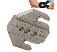Crimping Die Set - Carbon Steel Open Barrel Dies, Precision Terminal Press Inserts, Multifunction Repair Parts, Durable Mold Set for Cable Pliers | Home Garage Workshop Wiring