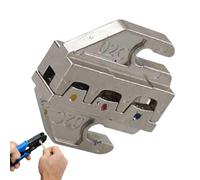 Crimping Pliers Jaw - Sn Series Wire Crimper Jaw | Carbon Steel Replacement Die Wire Clamp Crimp Jaws | Open Barrel Crimping Die Set | Multifunctional Cable Pliers Jaws Mold for Home