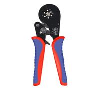 Crimping Pliers Kit Ferrule Sleeves Tubular Terminal Hand Tools 6-4A/10-6A/16-6(0.08-16mm²) Wire Crimper Household Electrical Precise Crimping(HSC12 16-6)