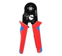 Crimping Pliers Kit Ferrule Sleeves Tubular Terminal Hand Tools 6-4A/10-6A/16-6(0.08-16mm²) Wire Crimper Household Electrical Precise Crimping(HSC8 6-4A)