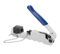 Crimping Pliers Steel Multifunctional Terminal Tool, All - in - One Compression Crimper for F BNC Connectors, Ergonomic Ratchet Handle with Soft Grip for Precise Wire