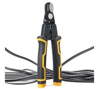 Crimping Pliers - Strong, Safety and Precision with Spring, Crimping Pliers, Electrical Wire Strippers - for Electricians, Domestic Use, Industrial, Outdoor Maintenance, Connecting
