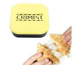 CRIMPiT The Original Sandwich Crimper - Make Healthy Toasted Snacks In Minutes - Simply Crimp it, Heat it, Eat it! Works with healthy Thin bread and standard bread