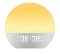 Crimskies Sunrise Alarm - Sunrise Wake-up Alarm, Sunset Sleep Feature, Sounds and Mood Lighting