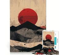 Crimson Dune 1000 Piece Jigsaw Puzzles for Teenagers Jigsaw Memory Build True Detail Playful Challenge (50x75cm)