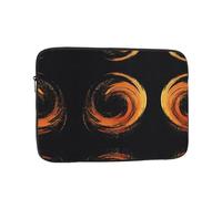 Crimson Flame Vortex All Over Print Laptop Sleeve Slim Protective Computer Case Portable Zipper Notebook Cover Carrying Bag 15 inch