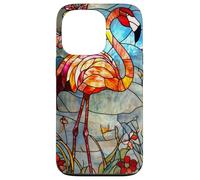Crimson Flamingo with Morning Glow and Flora Case for iPhone 13 Pro