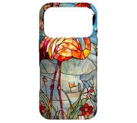 Crimson Flamingo with Morning Glow and Flora Case for iPhone 17 Pro