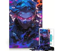 Crimson Gaze Assassin 1000 Piece Jigsaws for Adults Puzzle Mental Boost Clear Print Fun Challenge Great Gift (50x75cm)