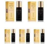 Crimson Kangaroo Fragrances 5 Pack Set Of Men's Pure Gold Milton Lloyd Eau De Toilette Fragrances 50 Millilitre