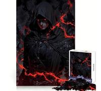 Crimson Oath︰ Shadow Ascendant Jigsaw Puzzle 1000 Piece for Teenagers Focus Boost Accurate Cut Family Fun Wall Display (38x26cm)