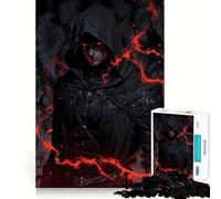 Crimson Oath︰ Shadow Ascendant Jigsaw Puzzles 1000 Piece for Teenagers Cognitive Skill Clear Color Fun Challenge Home Accent (50x75cm)