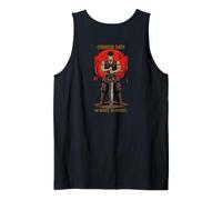 Crimson Oath Warrior Dark Fantasy Samurai Anime Japanese Art Tank Top