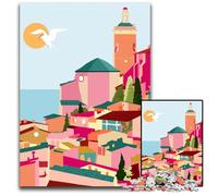 Crimson Rouge Jigsaw Puzzle 1000 Pieces Jigsaw Puzzles for Adults for Teenagers Teens Ideal Birthday 1000 PCS(38x26cm)