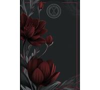 Crimson Sigil Dot Grid Journal: A Mystical Botanical Dot Grid Notebook for Creative Exploration