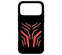 Crimson Veins Abstract Tech Energy Flow Pattern Case for iPhone 17 Pro Max
