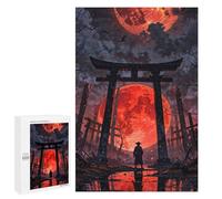 Crimson Vigil - Decorative Jigsaw for Grown-Ups, 1000 PCS, Winter Gift - for A Rewarding Weekend Challenge