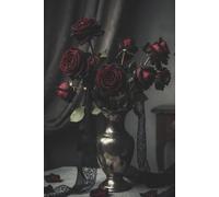 Crimson Vows: A Dark Romantasy Bullet Journal | 6x9 Hardcover Fantasy Romance Notebook | 120 Pages for Writing, Stories, and Journaling