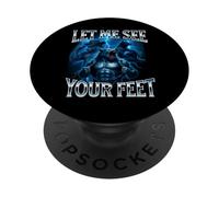 Cringe Alpha Wolf Let Me See Your Feet Weird PopSockets Adhesive PopGrip
