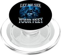 Cringe Alpha Wolf Let Me See Your Feet Weird PopSockets PopGrip for MagSafe
