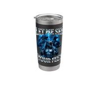Cringe Alpha Wolf Let Me See Your Feet Weird Stainless Steel Insulated Tumbler