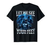 Cringe Alpha Wolf Let Me See Your Feet Weird T-Shirt