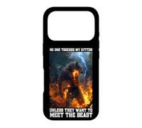 Cringe Wolf Kitten Meme Cringy Alpha Wolf Case for iPhone 17 Pro