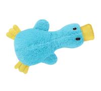 Crinking Dog Toy - Dog Biting Toy | Cute Unspreading Duck with Soft Sound, Poleless Plush and Playing, Outgoing Shelter at Home Pulling Interactive Fun Biting Mate for Small, Medium