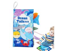 Crinkle Animal Books | Touch and Feel Crinkle Cloth Books | Sensory Toys and Activity Books for Boys and Girls 3-18 Months, for Early Education Puzzlegame