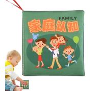 Crinkle Books for Babies - Soft Colorful Cloth Book Soft Cloth Books Crinkle Book | Educational Soft Cloth Book for Babies, Soft Cloth Books for Grab, Pull, Chew, 9 Month Babies