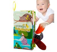 Crinkle Books for Kids,Soft Squeaky Washable Chewable Toys - Kids Sensory Books,for Children Kindergarten Playroom Activity Center Preschool Home Play Birthday Party Indoor Outdoor