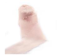 Crinkle Chiffon Ribbon， Chiffon Ribbon Polyester Raw Edge Multicolor 5M By 4CM(1453872)