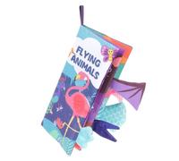 Crinkle Cloth Book for Infants, Polyester Sensory for Newborns | Lovely Animal Design, Touch and Feel Pages, Vibrant Colors, Creative Practical Choice