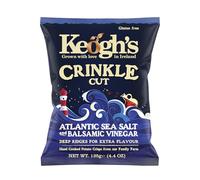 Crinkle Cut Atlantic Sea Salt & Balsamic Vinegar Crisps (6x125g)